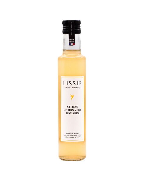 Sirop  Citron Citron vert Romarin 25cl
