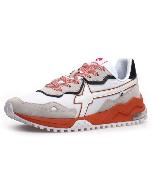 Baskets Breeze blanc/orange