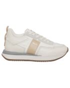 Baskets en Cuir Sean blanches
