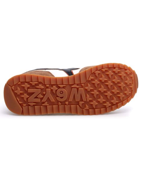 Baskets en Velours de Cuir Yak multicolores