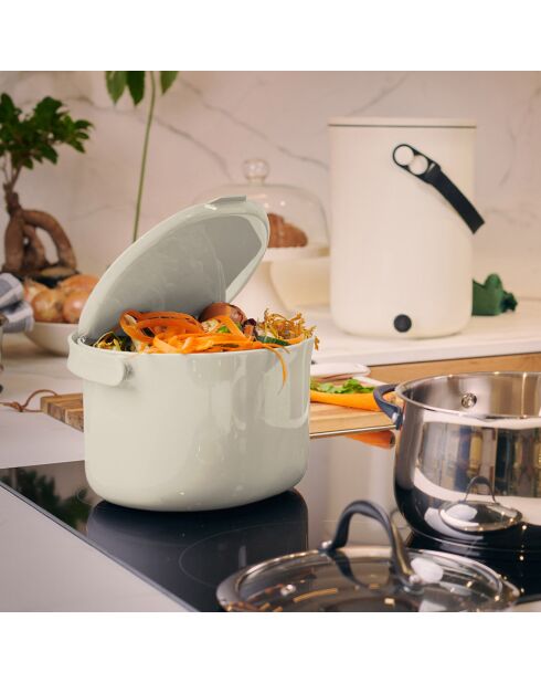 Bac à composte Bokashi - Daily crème - 3.3L
