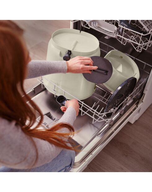 Composteur Bokashi Essential + 1 kg d'activateur crème - 15.3L