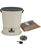 Composteur Bokashi Essential + 1 kg d'activateur crème - 15.3L