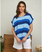 Top Epicea bleu electrique