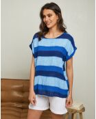 Top Epicea bleu electrique