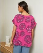Top Epine fushia
