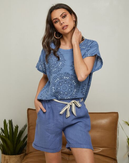 Top Epine indigo