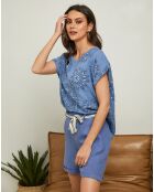 Top Epine indigo
