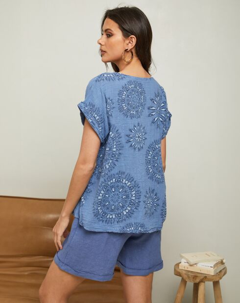 Top Epine indigo