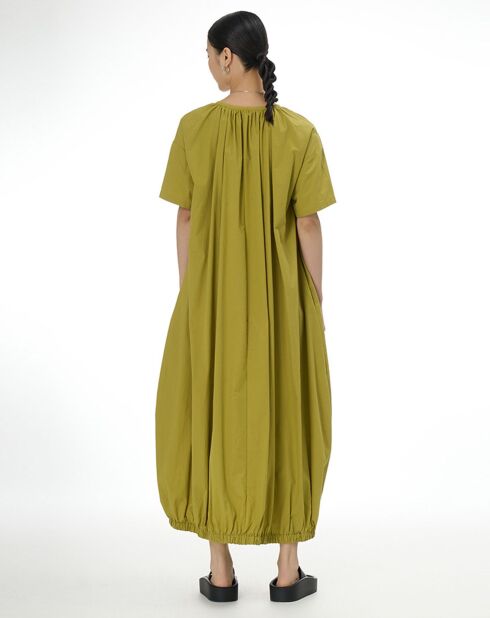 Robe Sabrina jaune