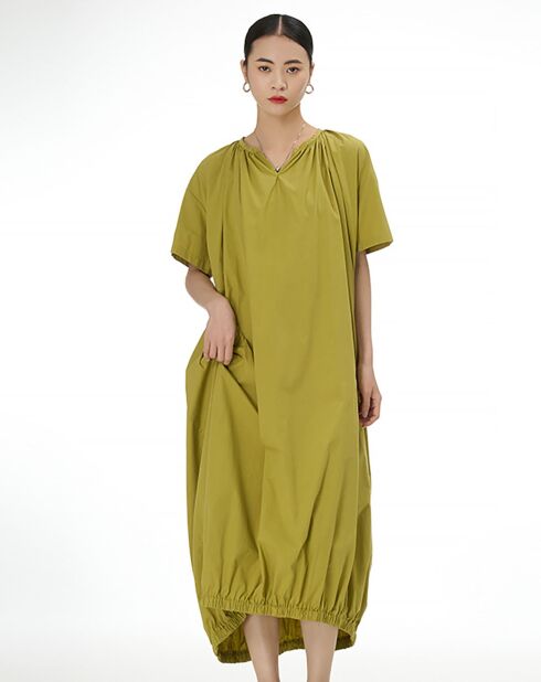 Robe Sabrina jaune