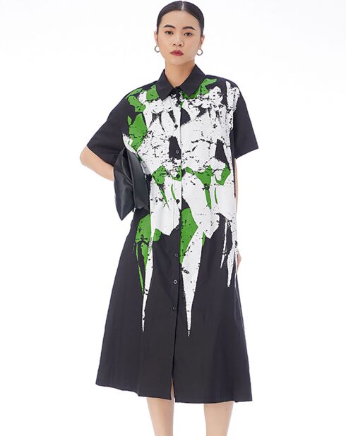 Robe Iris noire