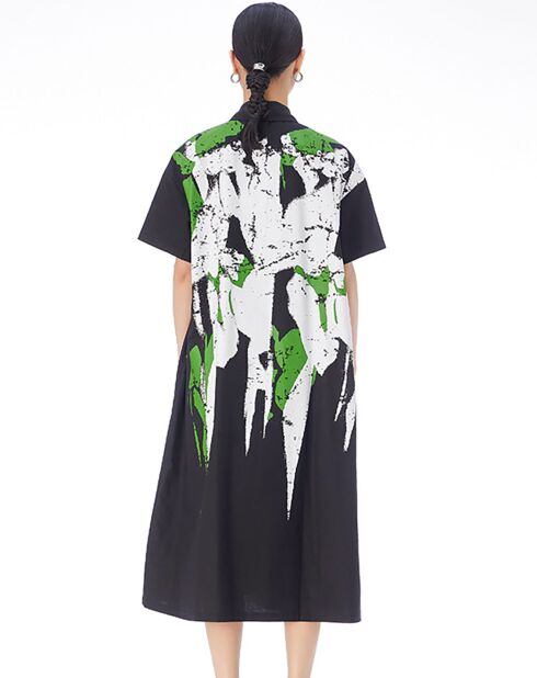 Robe Iris noire