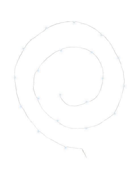 Guirlande 100 micro LED blanche - L.990 cm