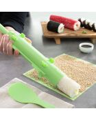 Set de sushi avec recettes Suzooka vert - 3 pièces