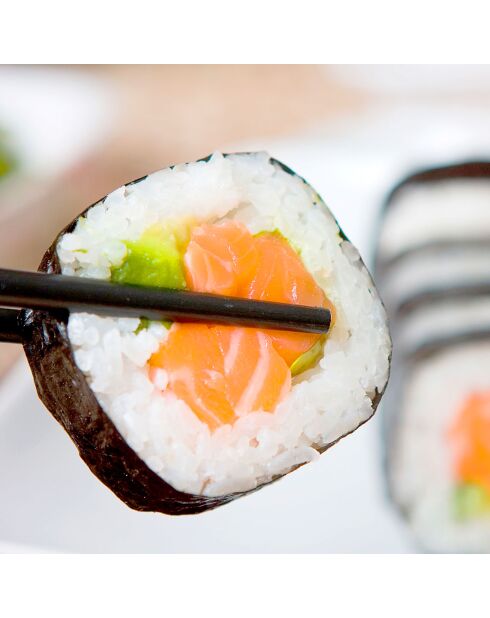 Set de sushi avec recettes Suzooka vert - 3 pièces