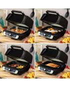 Friteuse sans huile avec grill et accessoires Air Fryer Fryinn 12-in-1 noir/acier - 6L 3400W
