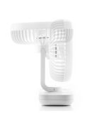 Ventilateur de bureau rechargeable Fanrec blanc - 13.3W