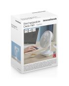 Ventilateur de bureau rechargeable Fanrec blanc - 13.3W