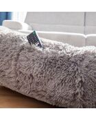 Lit Anti-stress pour animaux & humains Cloft XXL gris - 140x25x190 cm