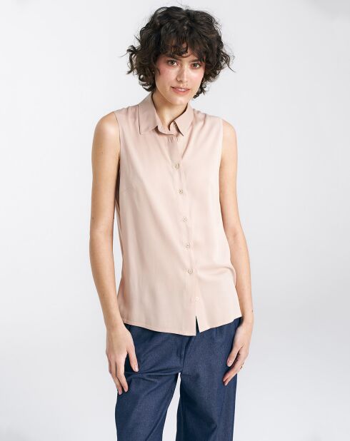 Blouse Marine beige