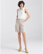 Blouse Marine écrue