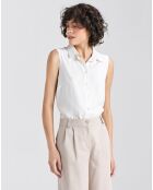 Blouse Marine écrue