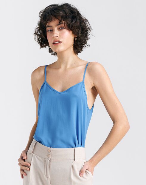 Canotta Sofia blu