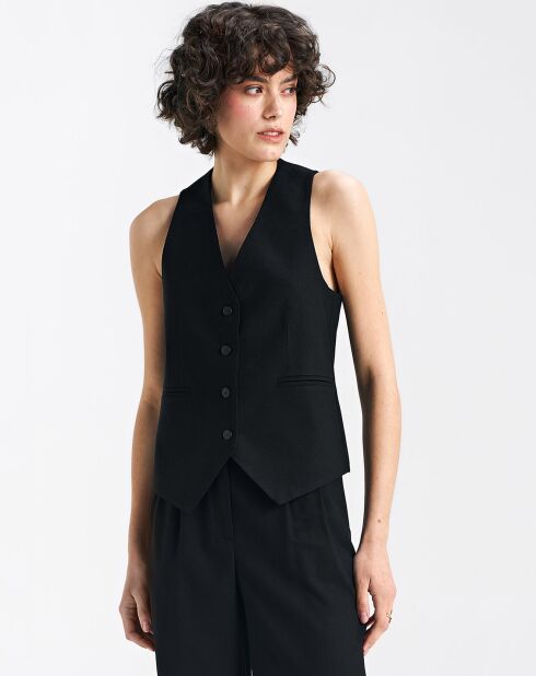 Pauline schwarze Weste