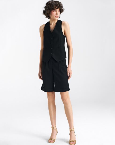 Pauline schwarze Weste