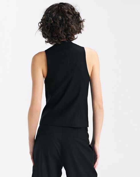 Pauline schwarze Weste