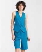 Gilet Pauline bleu