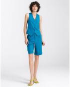 Gilet Pauline bleu
