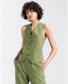 Gilet Pauline vert