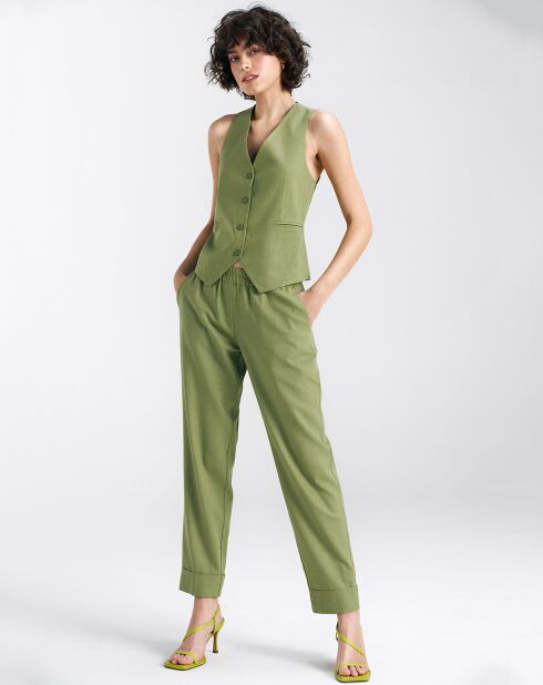 Gilet Pauline vert