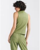 Gilet Pauline vert