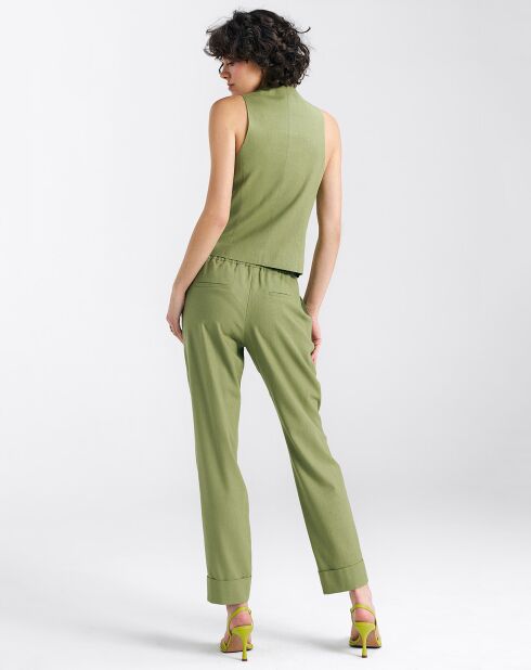 Gilet Pauline vert