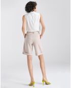 Beige korte broek Sarra