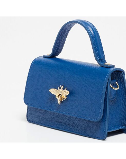 Borsa in pelle Blue Lily - 19x11x7,5 cm