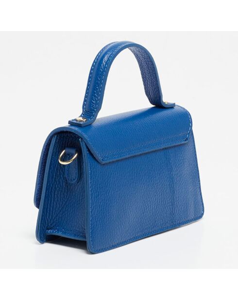 Borsa in pelle Blue Lily - 19x11x7,5 cm