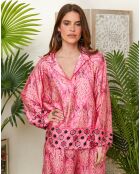 Blouse Cloé fushia