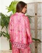 Blouse Cloé fushia
