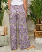 Pantalon Lou violet
