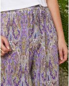 Pantalon Lou violet
