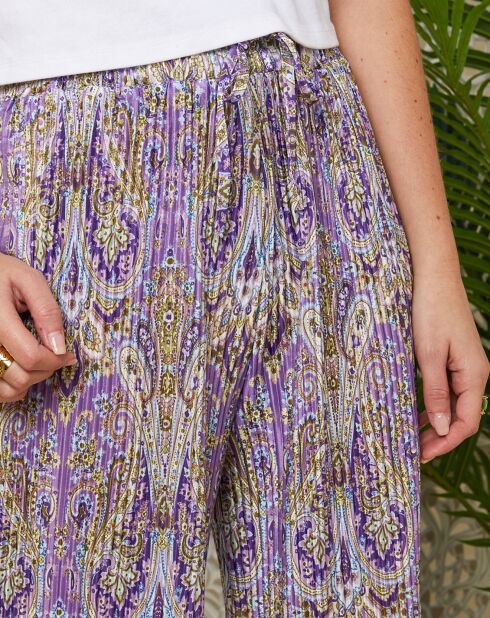 Pantalon Lou violet