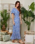 Robe Loren bleue