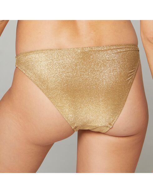Bas de maillot de bain Anahi doré