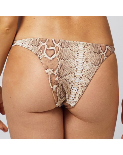Bas de maillot de bain Anahi marron