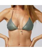 Grünes Badeanzugoberteil Claudia