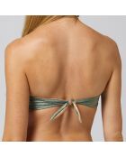 Grünes wendbares Badeanzugoberteil Julie